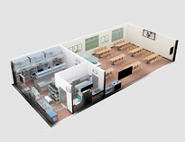 餐饮厨具公司告诉你快餐店草莓视频在线观看网站功能区如何设计